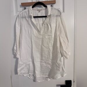 White Button-Up Shirt